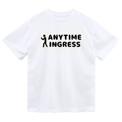 ANYTIME INGRESS ドライTシャツ