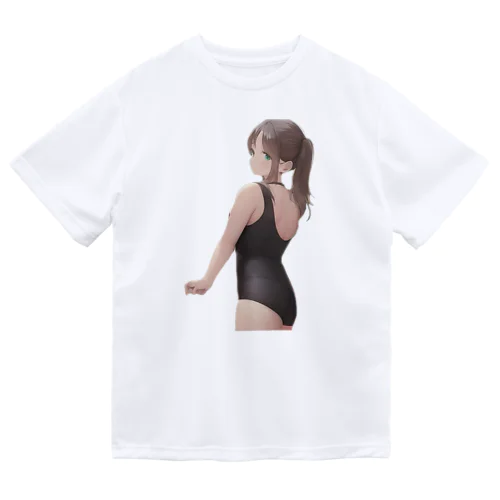 水着少女 ドライTシャツ