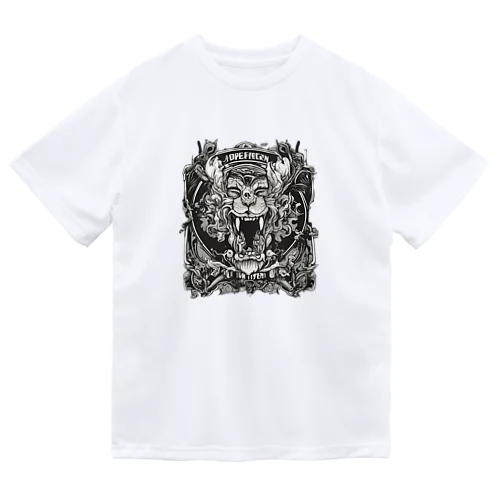 獅子の怒り Dry T-Shirt