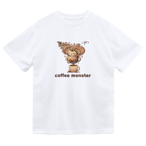 coffee monster Bourbon ドライTシャツ