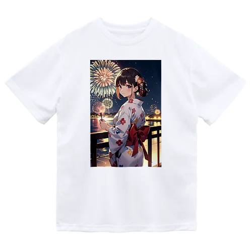 花火デート ドライTシャツ