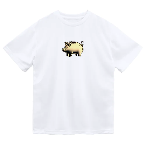 幸せのブタさん🐖💗 -ブロンズ Dry T-Shirt