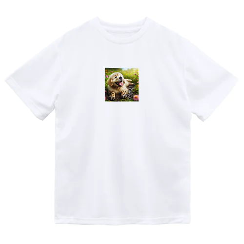 泥遊び犬🐶 ドライTシャツ