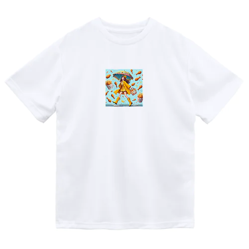 チキン予報時々ポテト Dry T-Shirt