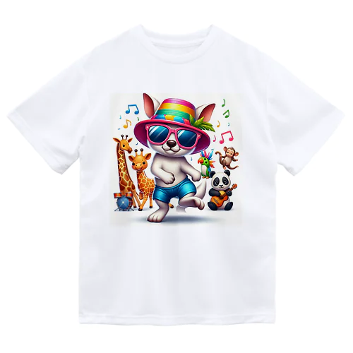 ダンシングアニマル ドライTシャツ