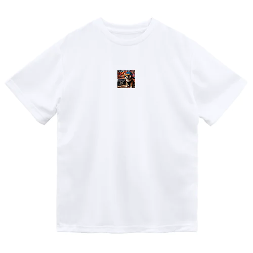 柴犬のヒップホップ Dry T-Shirt