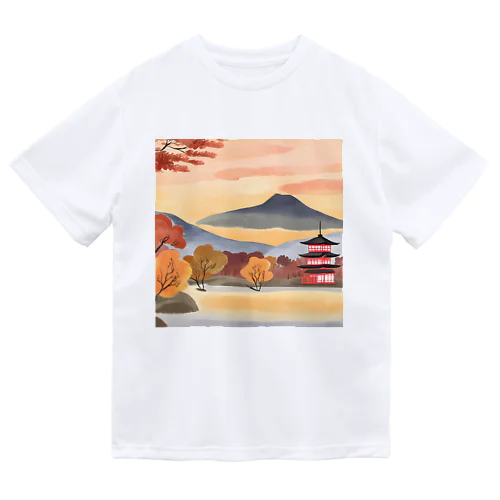 kyoto autumn ドライTシャツ