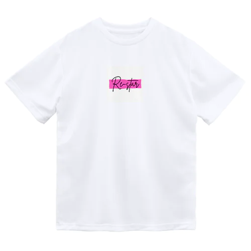 Re-starロゴ(white) ドライTシャツ