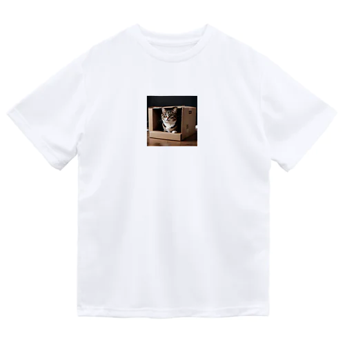 ダンボール猫 Dry T-Shirt