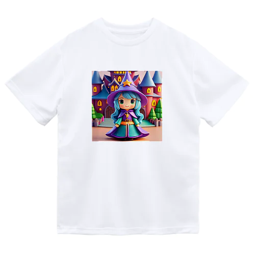 魔法の城の小さな魔女 Dry T-Shirt