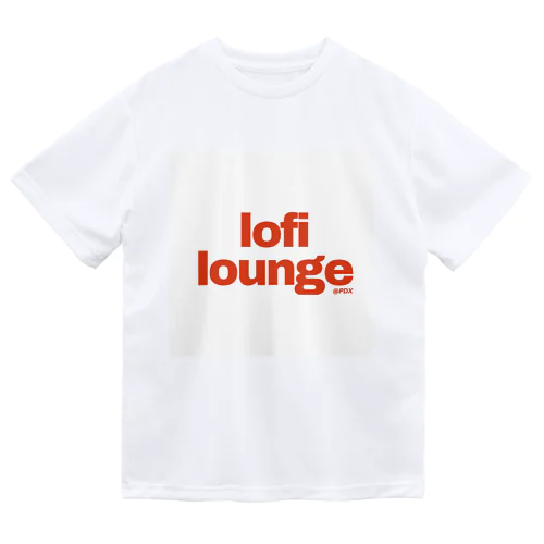 Lofi Lounge 赤 ドライTシャツ