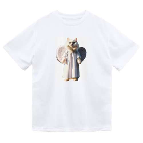 かわいい天使の子猫と悪魔の子猫 Dry T-Shirt