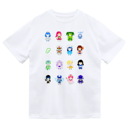 ドット絵 メインキャラ ドライTシャツ