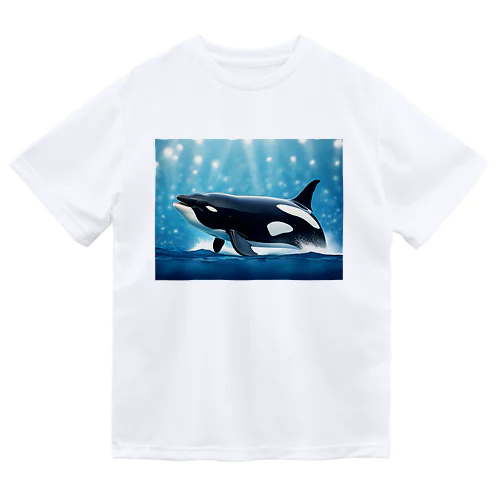 海界の王者シャチ Dry T-Shirt