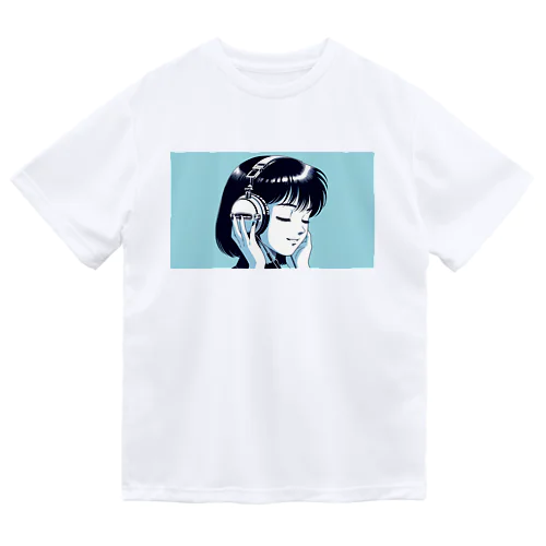 Headphone Girl 004 Dry T-Shirt