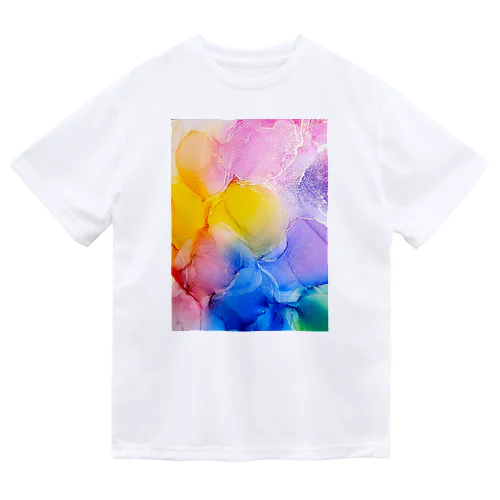 Connect by colors・A ドライTシャツ