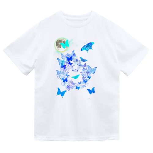 モルフォ蝶 Dry T-Shirt