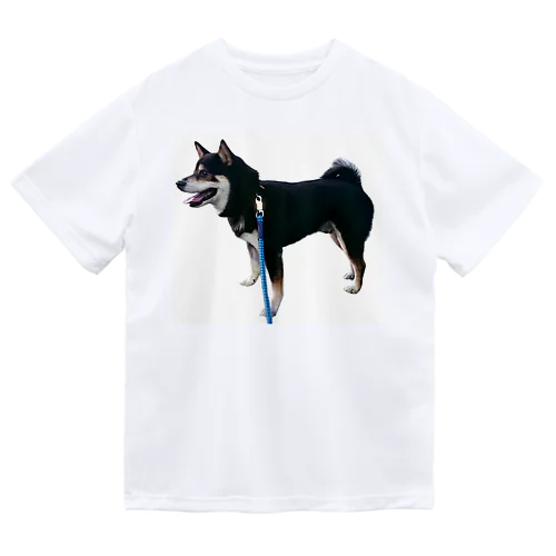 黒芝犬 ジャック ドライTシャツ