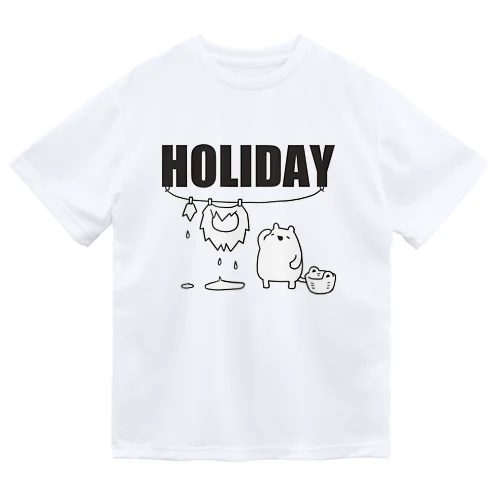 【HOLIDAY】ライオンさんの休日 Dry T-Shirt