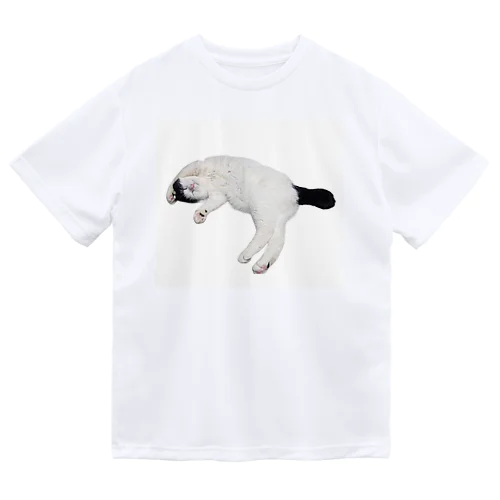 尻尾が短い保護猫 たぬちゃん Dry T-Shirt