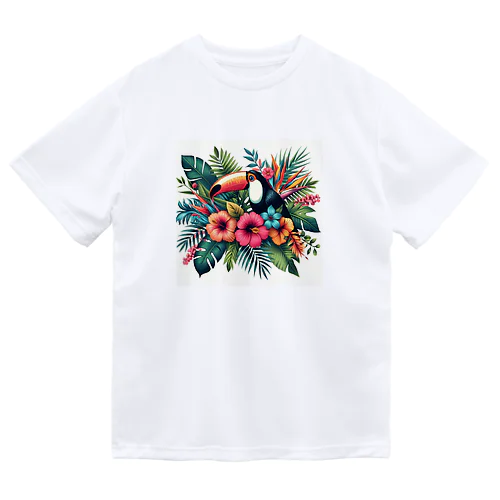 夏Tシャツ🌺花柄🌺ボタニカルアイテム Dry T-Shirt