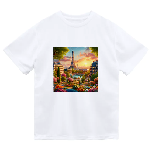 パリの街 Dry T-Shirt