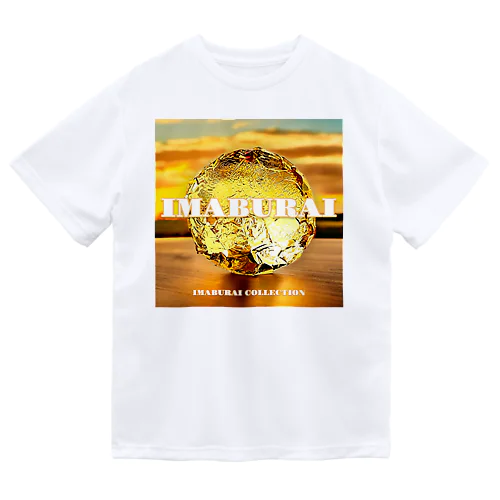 金箔のボタン Dry T-Shirt