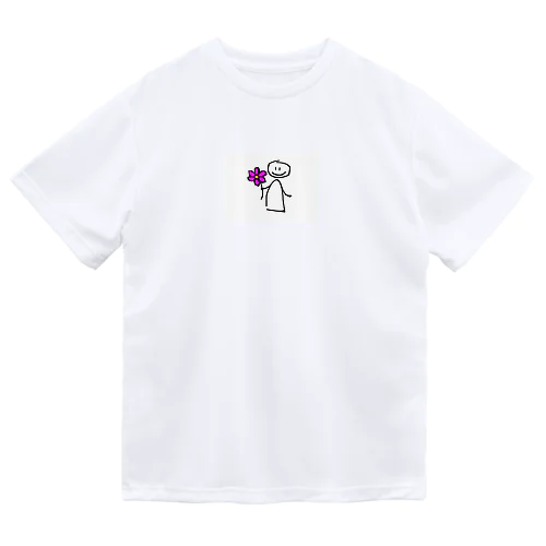 花プレ ドライTシャツ