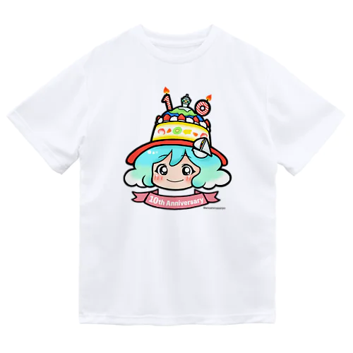 江ノ島さんぽちゃん10周年ありがとうまつり(ケーキ) Dry T-Shirt