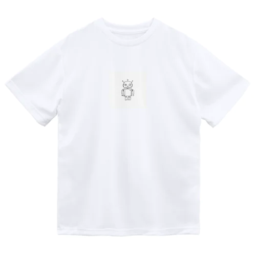 ラインアート　ロボット Dry T-Shirt