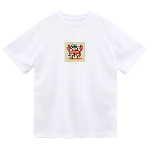 カニ提督 ドライTシャツ