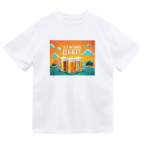 夏到来ビールグッズ！Beerで皆で盛り上がろう！ ドライTシャツ