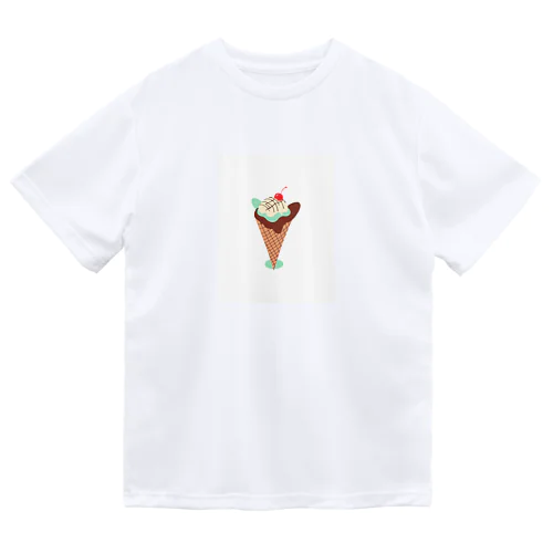 チョコミントアイス ドライTシャツ