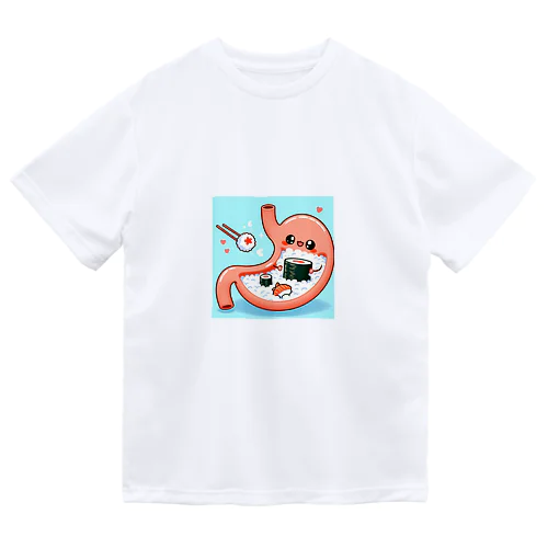 ただいま消化中胃袋tシャツ ドライTシャツ