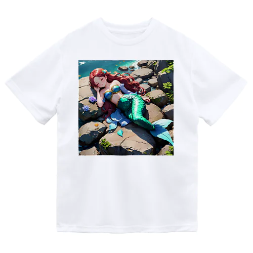 人魚姫のお昼寝 Dry T-Shirt