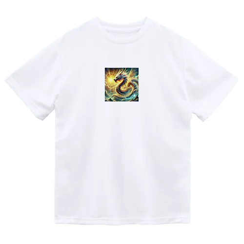 神々しい龍 Dry T-Shirt