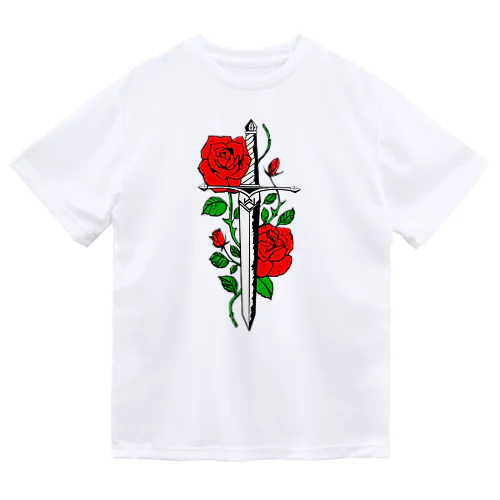 micyorina 「logo」RED 一部しんのすけ Dry T-Shirt