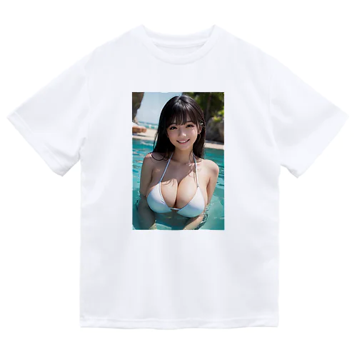 AI美女グラビア7 ドライTシャツ