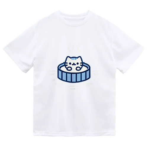 癒しの猫湯 ドライTシャツ