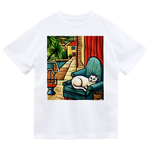 プールさいどのソファ ドライTシャツ