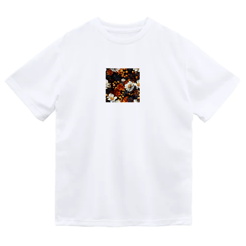 綺麗な白と黄色い花 Dry T-Shirt