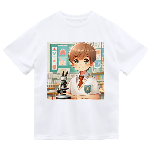 男の子　中学1年生　科学部 ドライTシャツ