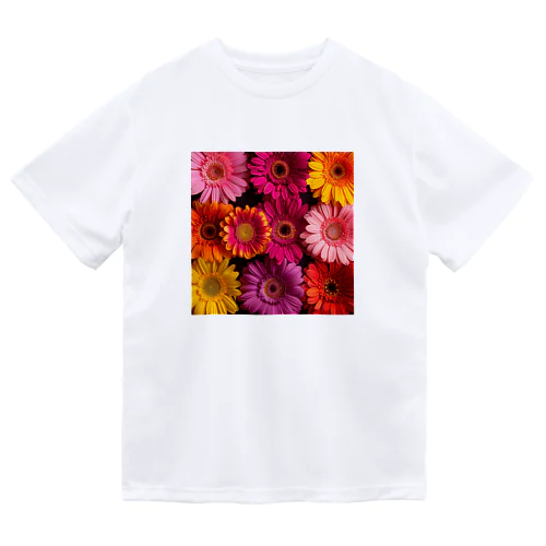 色鮮やかな綺麗な花 Dry T-Shirt