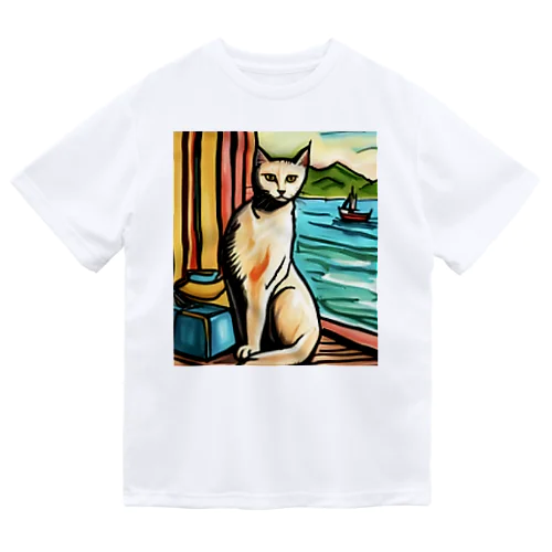 chaton blanc Dry T-Shirt