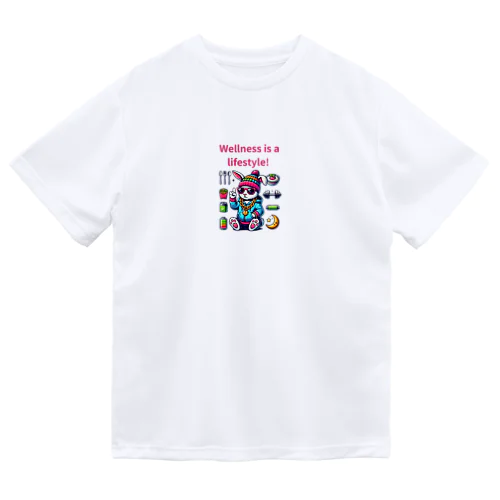 「健康のバランス」 Dry T-Shirt