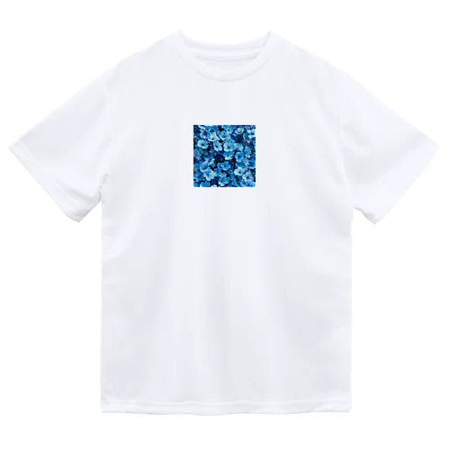 水色小さな花 Dry T-Shirt