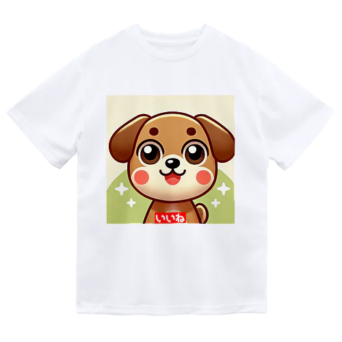 二日酔いでしんどいポン太 ドライTシャツ