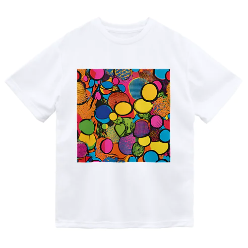 ポップアート ドライTシャツ