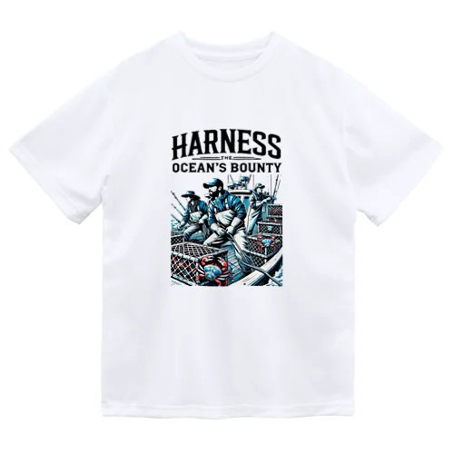 HARNESS THE OCEAN'S BOUNTY ドライTシャツ