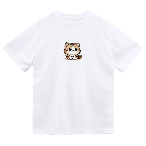 かわいい猫ちゃんデザイン☆LINE風アイテム　Lサイズ有 ドライTシャツ